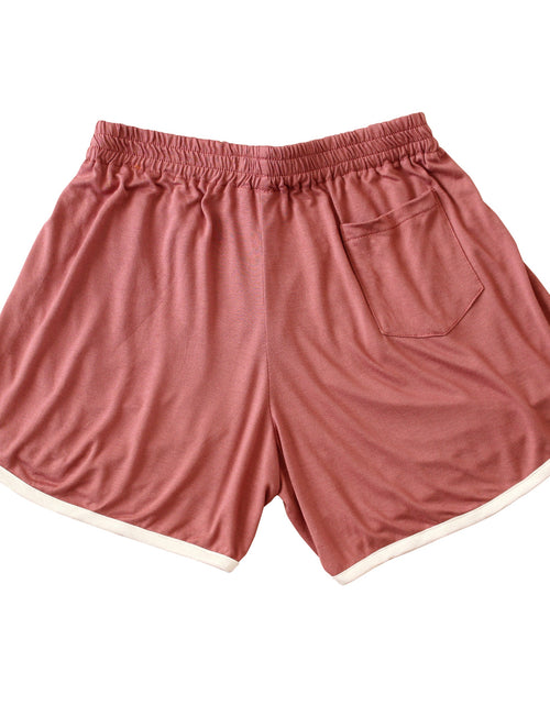 Load image into Gallery viewer, GIRL Seaside Runner Bamboo Shorts, in Desert Rose
