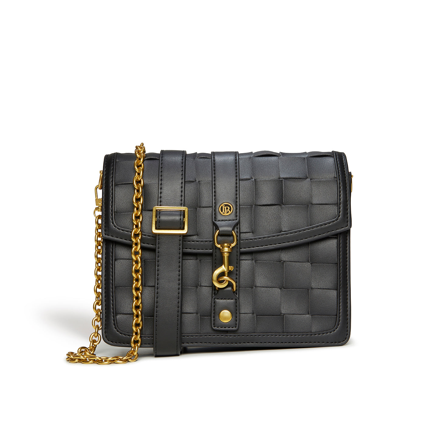 Daisy Black Vegan Shoulder & Crossbody Bag