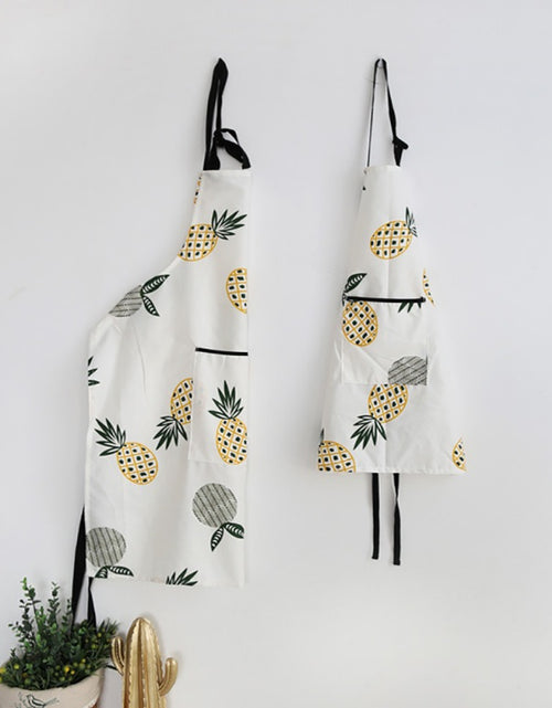 Load image into Gallery viewer, Pineapple Print Cotton Apron
