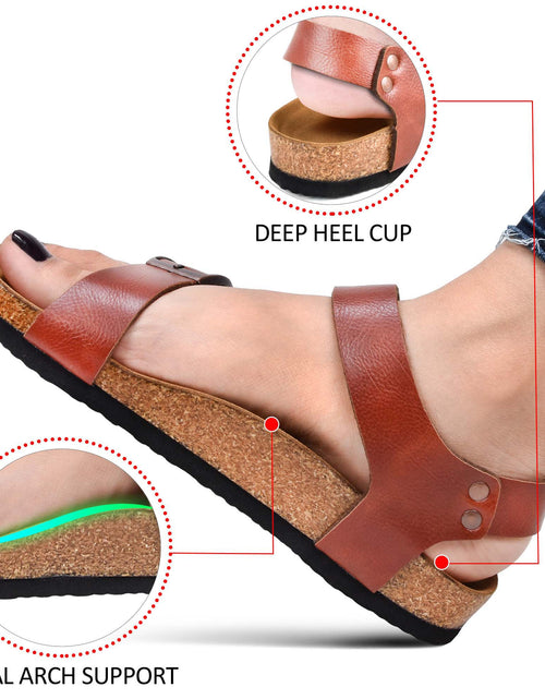 Load image into Gallery viewer, Aerothotic Amulet Comfortable Slingback Arch Supportive Women Sandals
