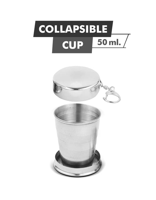 Load image into Gallery viewer, Stainless Steel Collapsible Cup
