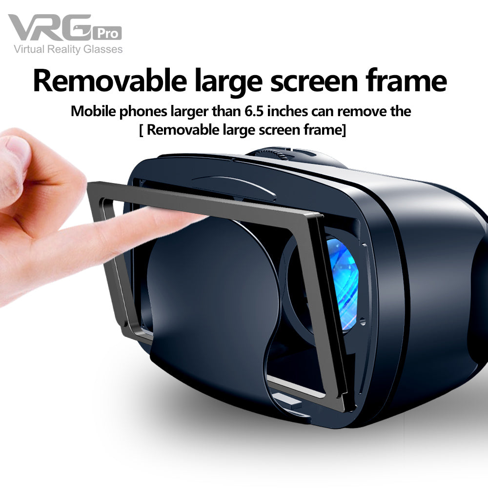 Large Screen Virtual Reality Headset Smart 3D VR Glasses